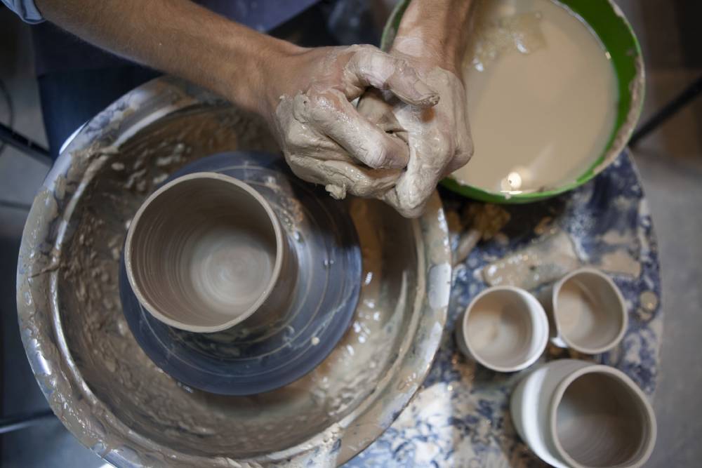Creating ceramic art